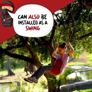 Mạo hiểm Ninja ròng rọc Kit cho trẻ em nóng bán trở ngại tất nhiên sản phẩm - Product Image 6