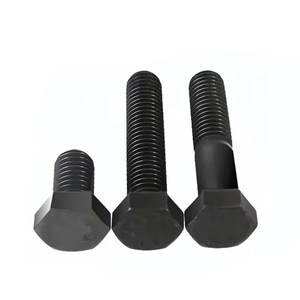 Pernos Hexagonales de Acero al Carbono de Alta Resistencia M8 M10 M20 con Acabado de Óxido Negro Clase 4.8 8.8 para Fijación Mecánica, Aplicaciones Industriales y Automotrices - Product Image 3