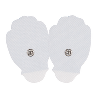 Électrodes TENS de type paume à bonne adhérence, électrodes EMS, électrodes pour appareil TENS, électrodes pour thérapie