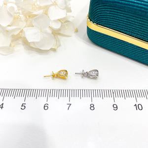 Colgante de Plata S925 con Cuentas Redondas de 8-13 mm, Accesorios de Perlas para DIY, Collar de Jade de Moda, Perlas Sueltas 30916 - Product Image 2