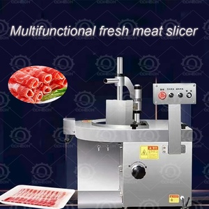 QDMECH Trancheuse Automatique Commerciale de Viande Fraîche à Tranches Fines, Structure Robuste pour Boucherie et Restaurant - Product Image 4