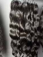 Lots de Cheveux Humains Vietnamiens Bruts Non Traités, Alignés dans le Sens de la Cuticule, Ondulés Naturels, pour Vendeurs de Cheveux – Vague Naturelle