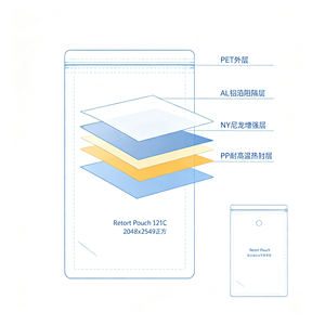 Clear Vacuum Seal Plastic Food Bag PE Zip Lock Packaging Pouch for Meat Fish <b>Chicken</b> Storage - Product Image 5