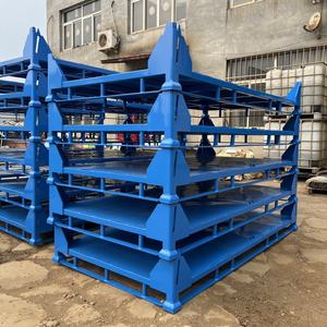 Magazijn En Werkplaats Zware Metalen Omzet Doos Opvouwbare Ijzeren Container Metalen Opbergdoos - Product Image 6