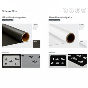 PU PVC FOIL FLOCK REFLECTANTE HTV Transferencia de Calor Vinilo Flex - Product Image 1