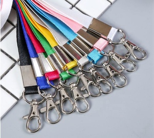 Biểu tượng tùy chỉnh Polyester Keychain cổ dây buộc cá nhân dệt nylon nhuộm thăng hoa bán buôn - Product Image 6