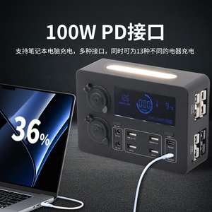 กล่องจ่ายไฟรถยนต์ 12v พร้อมช่องเสียบ USB รองรับ PD100W ชาร์จเร็ว - Product Image 4