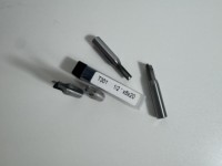Fresa recta de tres flautas TCT 45HRC, brocas de enrutador CNC personalizables de 3-10mm para carpintería, soporte ODM y OEM