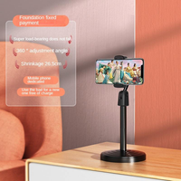 2025 yeni ucuz evrensel cep telefonu standı 360 döndür ayarlanabilir yükseklik açısı cep telefon tutucu Video kayıt çalışması kullanımı için