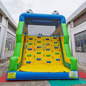 Giant <b>inflatable</b> football obstacle course parcours d'obstacles gonflable commercial kids bounce <b>house</b> and slide combo bouncer - Product Image 5