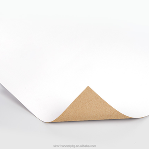 Chất lượng cao Kraft thử nghiệm lót giấy kraft với màu trắng 110-300gsm phân hủy sinh học Kraft lót Hội Đồng Quản trị giấy - Product Image 6
