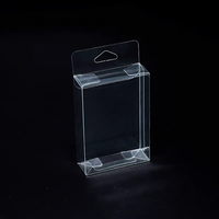 Cube Cadeau Acétate Boîte Transparent Pas Cher Visual PET Emballage Clair Vinyle PVC Boîte Emballage Boîtes En Plastique