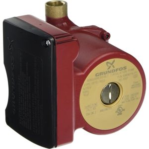 Pompe de circulation Grundfos Up15-18B5 1/2 po de sortie 115V 1/25 CV Moteur monophasé en bronze - Product Image 1