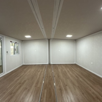 Maison conteneur écologique extensible, cabine mobile isolée thermiquement, 20 pieds, 40 pieds, bureau commercial, bureau pour startups