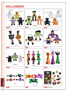 Toptan 2022 dayanıklı interaktif köpek çiğnemek oyuncak kabak Pet Halloween köpek oyuncakları - Product Image 6