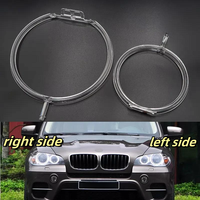 NOUVEAU Tube de phare DRL Tube acrylique Barre lumineuse Guide lumineux DRL Bande pour X5 E70 X6 E71 2011 2012 2013