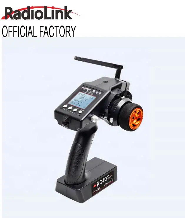 Best Sale Radiolink Factory Directly Sale RC4GS V3 5 Channels RC Transmitter and R6FG Gyro Receiver 2.4GHz Remote Control Toys