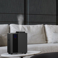 Diffuseur de parfum électrique en métal pour HVAC, capacité 200 ml, pour hôtels et usage domestique, contrôlé par application, garantie 1 an, diffuseur d'air de table