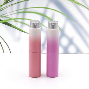 Wholesale 8Ml 10Ml Portable <b>Pink</b> Rotating Mouth Spray Atomizer Travel/Pocket Perfume <b>Bottle</b> Logo Available - Product Image 1