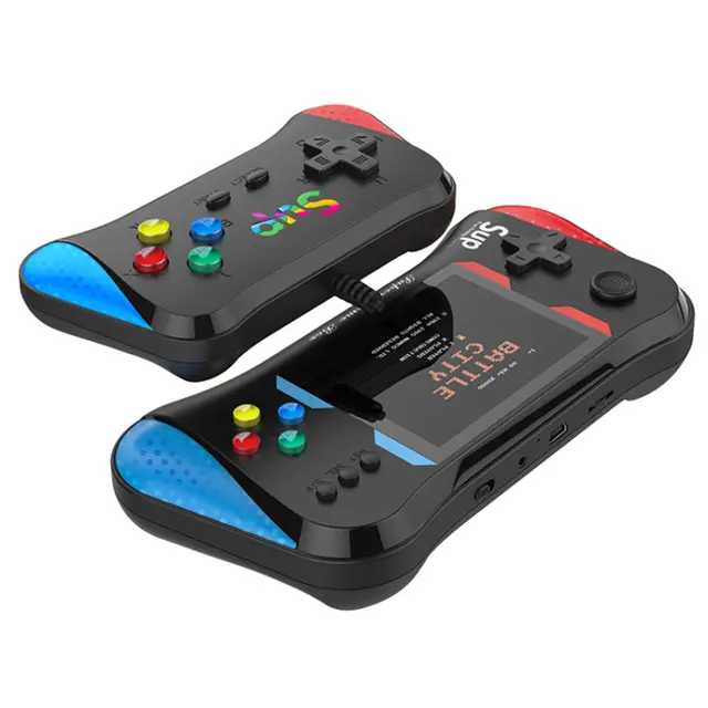 Portable Mini Retro SUP Video Game Console X7M Handheld Game Console HD AV Output Built-in 500 Game Electronic Gamepad