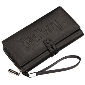 Bolso de Mano Baellerry para Hombre, de Cuero PU, Gran Capacidad, con Cierre Antirrobo, para Uso Diario - Product Image 2