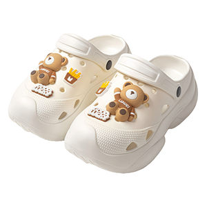 Sabots plats souples en maille antidérapants pour femmes, mode estivale, rehaussant la taille de 3 cm, chaussures d'extérieur pour femmes - Product Image 2