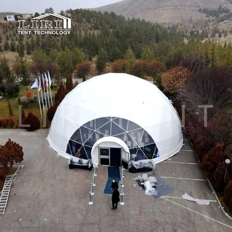 11 м наружная купольная геодезическая купольная палатка Igloo для мероприятий на продажу