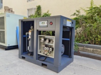 Compresseurs à vis industriels fiables et à haut rendement sans huile 16 Bar Silent VSD 'Kompressor pour les applications en usine