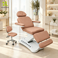 Table de Massage Électrique LED pour Esthéticienne, Salon de Beauté, Spa, Soins des Cils, Soins du Visage, Dermatologie Esthétique