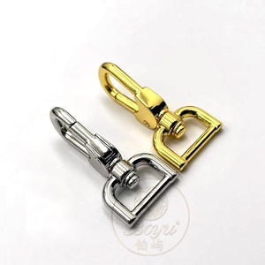 Promotion : Mousquetons pivotants pour chien, connecteurs de sangle de sac, anneaux à ressort ovales, crochets à <span class=keywords><strong>anneau</strong></span> ouvert de 16 mm de diamètre intérieur, accessoires de sac - Product Image 6