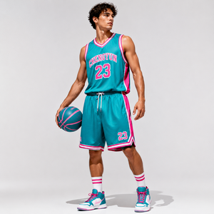 Maillot de basketball personnalisé moderne et élégant en maille de haute qualité – Tenue d'équipe de basketball – Conception en 1 jour, échantillonnage en 3 jours - Product Image 1