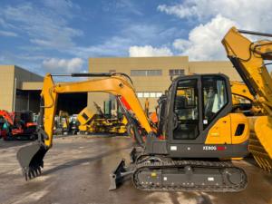 Nouvelle pelle compacte XE60G PRO 6 tonnes à haute efficacité, idéale pour les travaux de terrassement, la réparation routière et la construction de systèmes d'irrigation. - Product Image 6