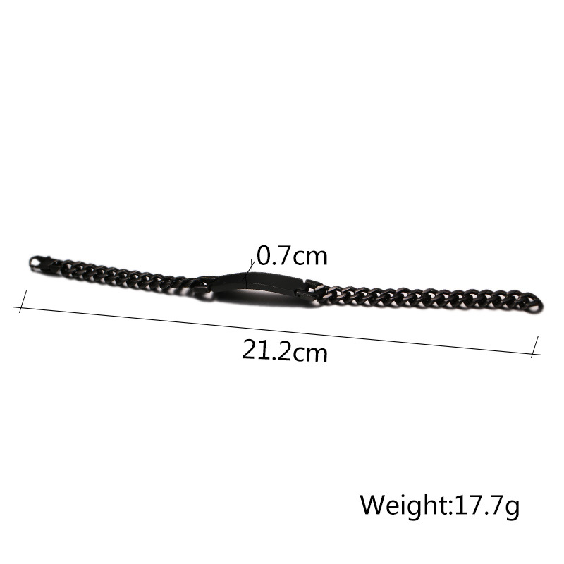 Nero 7mm * 21cm{004B}