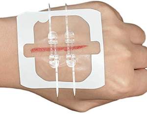 สายปิดแผลแบบมีซิป,แถบปิดแผลแบบมีซิปพกพาได้สำหรับใช้กลางแจ้ง - Product Image 4