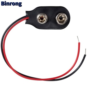 Clip de fixation pour <span class=keywords><strong>pile</strong></span> <span class=keywords><strong>9V</strong></span>, <span class=keywords><strong>connecteur</strong></span> à encliquetage - Product Image 3