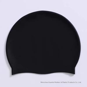 <span class=keywords><strong>Gorro</strong></span> de Natación de Silicona de Color Sólido para Adultos, Disponible al por Mayor, Se Adapta a la Forma de la Cabeza - Product Image 6