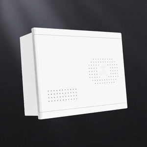 FTTH Home Entry Box Steel <b>Cabinet</b> Wall Flush Mount Plastic Cover Customizable OEM POE/GSM/SDK/GPRS Smart Building Weak Current - Product Image 3
