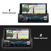 Reproductor de MP3 para Auto 1 Din con 2 Puertos USB, Bluetooth, Control Remoto y Soporte para Teléfono, Sistema de Audio para Auto a Buen Precio