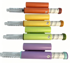 Matte Plastic Refillable Dosing <b>Pen</b> Set with 0-60IU Scale, Tight Seal, 3ml Vial and Independent Gift <b>Box</b> Packaging - Product Image 2
