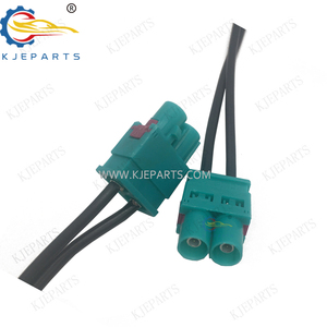 自動車用<span class=keywords><strong>2</strong></span>ピンコネクタラジオアンテナ配線ハーネス、デュアルファクラからDINへのアダプターケーブル付き、VW車用 - Product Image 5