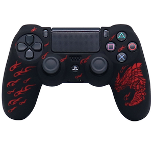 Mềm Silicone <span class=keywords><strong>Shell</strong></span> Skin cho Sony PlayStation 4 trường hợp đối với P4 giao diện điều khiển dualshok 4 Điều khiển GAMEPAD phím điều khiển trường hợp bìa nhà ở - Product Image 1