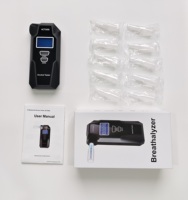 Alcootest précis à capteur à pile à combustible pour la sécurité routière, testeur d'alcoolémie en voiture