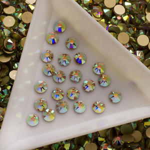 Yantuo, оптовая продажа, 2088 8, большие, 8, маленькие, 16, Xirius, стразы, плоские, заднее, хрустальные, AB, для дизайна ногтей, одежды - Product Image 4