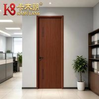 Portes intérieures modernes en bois composite sur mesure, isolation acoustique, construction durable, pour salle à manger, hôtel, appartement, chambre