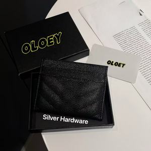 Portacarte di Credito e Mini Portafoglio da <span class=keywords><strong>Donna</strong></span> in PU con Ciondoli a Fiore, Adatto anche per Portafogli da Uomo o <span class=keywords><strong>Porta</strong></span> <span class=keywords><strong>Carte</strong></span> - Product Image 3