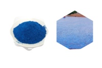 Oxyde de fer bleu pigment peinture revêtement ciment brique acier couleur avec poudre de colorant inorganique bleu