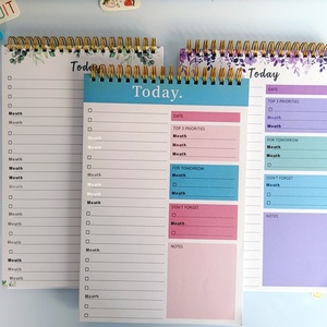 Sổ kế hoạch tuần cá nhân hóa, khuyến mãi nóng, khổ B5/A6, đóng lò xo, bìa PP PVC, văn phòng phẩm, đồ dùng học tập - Product Image 1