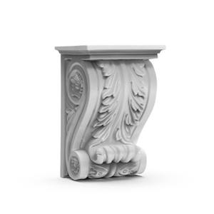 Ménsulas decorativas Poliuretano Corbe a prueba de humedad Resistente a impactos para revestimiento de decoración de paredes Suministro directo de fábrica - Product Image 6