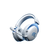 Casque Mchose V9 Pro 2 avec son surround virtuel 7.1, réduction de bruit AI, microphone, écouteurs légers pour PS5, Switch, mobile