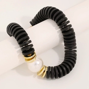 אמיליה <span class=keywords><strong>2026</strong></span> חופשת הקיץ צ 'אנקי שרשרת קוקוס מעטפת מתכווננת הצהרה מתכווננת גדולה פנינים לנשים - Product Image 3